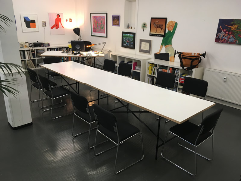Besprechungstisch mit Bestuhlung
